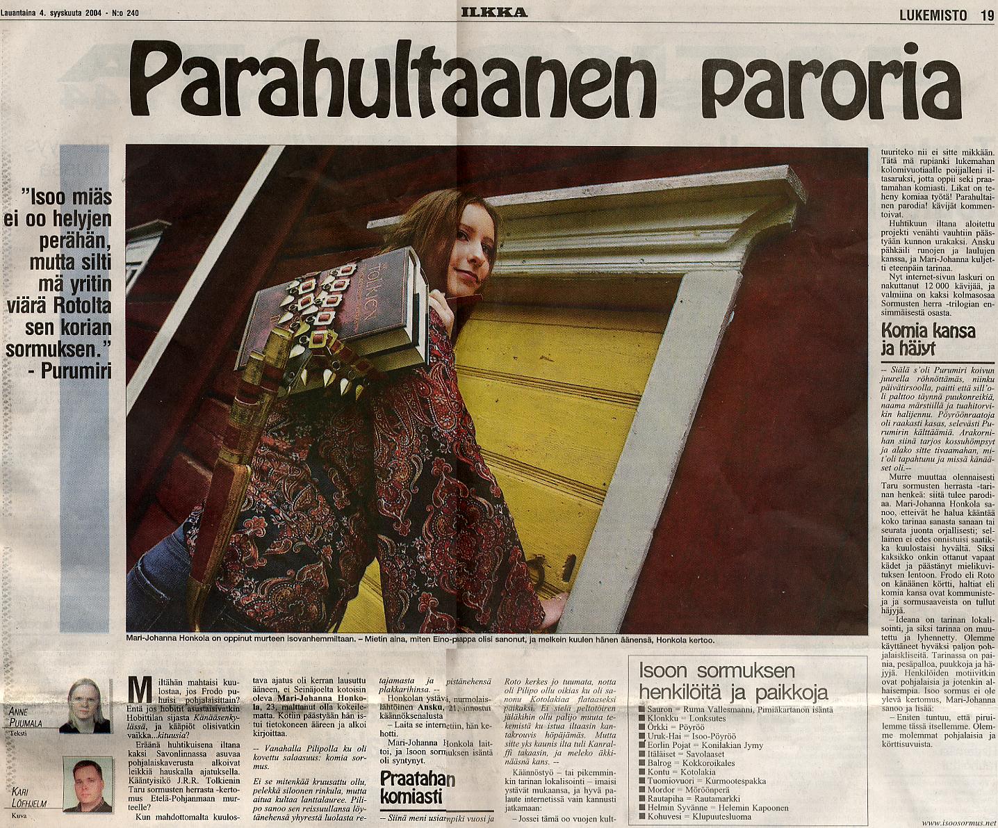 Ilkka 4.9.2004